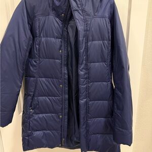 REI Women's Purple Puffer Coat